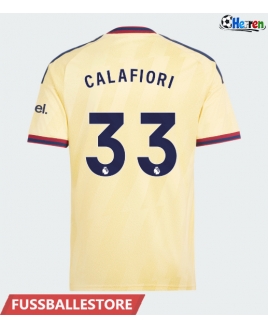 Günstige Arsenal Riccardo Calafiori #33 3rd trikot 2026-27 Kurzarm